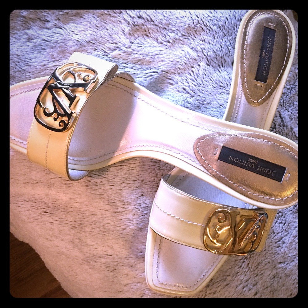 Louis Vuitton Kitten Sandals